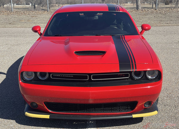 2015-2023 Dodge Challenger Vinyl Graphics CRUSH STRIPES