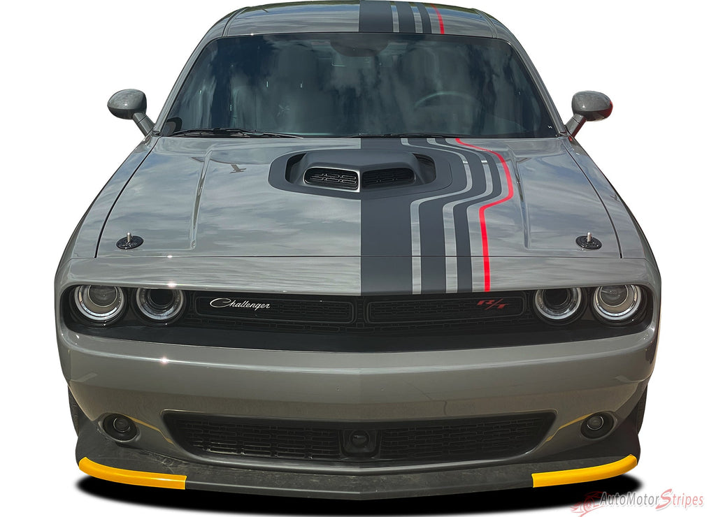 Top Dodge Challenger Stripe Kits & Vinyl Graphics (2008-2023)