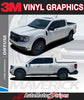 Ford Maverick Hood and Rocker Stripes DIFFUSE Decals Vinyl Graphics Kit 2022 2023 2024 2025