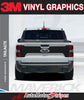 Flyer for Ford Maverick Tailgate Decal MAV TAILGATE BLACKOUT Stripes Vinyl Graphics Kit 2022 2023 2024 2025