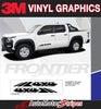 Flyer for 2022-2024 Nissan Frontier 4x4 Side Graphic Vinyl Stripes Decals Kit