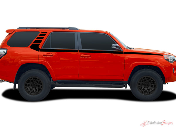 2010-2023 Toyota 4Runner Side Door Stripes FORTY Decals Vinyl Graphics ...