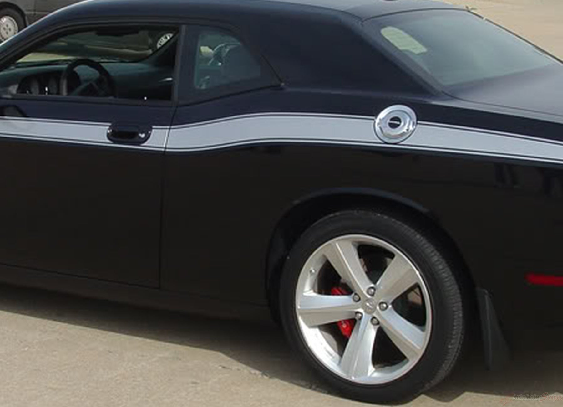 2008-2023 Dodge Challenger Side Body Graphic SRT HELLCAT Door